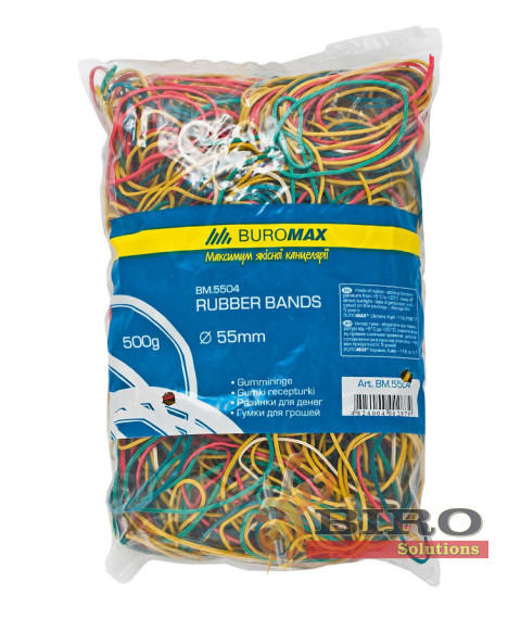 Elastic pentru bani 500 gr. Buromax